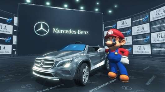 Mercedes вмонтує в свої автомобілі відеоігри