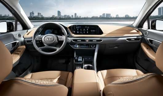 2020 Hyundai Sonata: за розмірами – як БМВ 5-ї серії, зовні – наче Audi A7