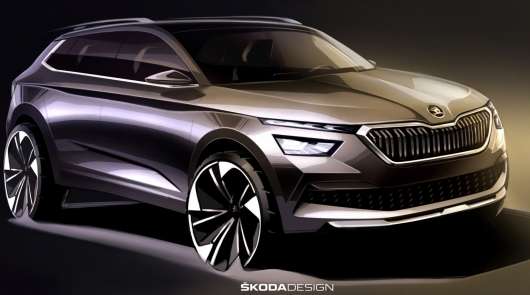 Skoda показала унікальні ескізи нового субкомпактного вседорожника Kamiq