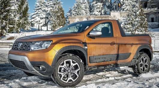 Renault Duster представили у вигляді пікапа