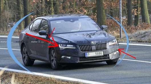 2019 Skoda Superb – шпигуни зафіксували оновлення