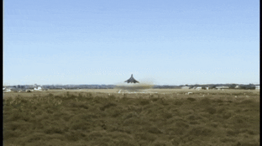 Ось який звук видавав Concorde при переході звукового барєру