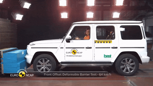 Дорогущий «Гелендваген» другого покоління розбили на краш-тесті EuroNCAP: відео