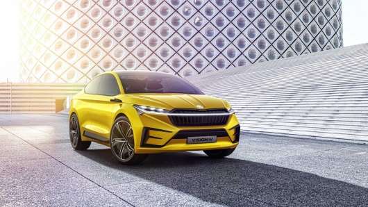Skoda показала дивовижний електричний концепт кросовера Vision iV Concept