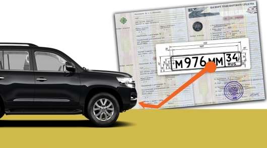 Як переважити номерні знаки з одного автомобіля на інший