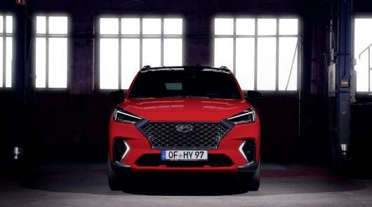Хендаи вперше зробив з нового Туса спортивний автомобіль