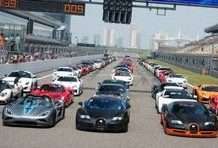 У Китаї зібрали разом 80 суперкарів на $80 мільйонів