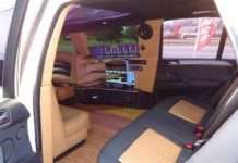 Позашляховик BMW став лімузином для пасажирів 15