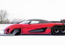 На цих санях з Koenigsegg Agera RS повинен їздити Дід Мороз