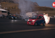 Ракетомобиль з Smart – це нереально крутий гоночний болід: відео