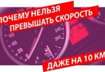 Як перевищення швидкості навіть на 10 км/год робить з вас порушника