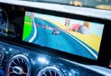 Mercedes вмонтує в свої автомобілі відеоігри