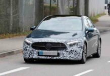 Оновлений mercedes-benz a-class вперше вийшов на тести (фото)
