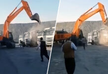 У туреччині ошуканий працівник скалічив п’ять самоскидів