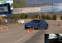 Porsche taycan у версії cross turismo проваливши «лосиний тест» (відео)