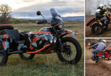 Американець покатався на мотоциклі» урал ” gear up geo і назвав його п’яним ведмедем