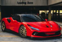 Нову ferrari прикрасили дисками з покриттям із золота 999 проби