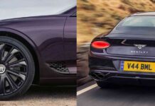 Bentley continental перестав виблискувати у версії mulliner blackline