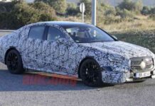 Вперше помітили mercedes e-class нового покоління (фото)
