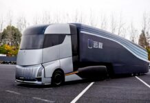 Космічний дизайн, 1100 км ходу і пральна машинка: geely homtruck вперше показали на відео