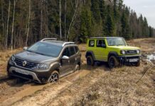 Renault duster проти suzuki jimny: грязьові подробиці