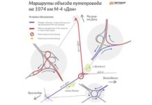 Шлях до чорноморських курортів: на одній з ділянок платної траси м-4 зміниться схема руху