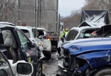 Найгірша аварія в Індіані зупинила рух, серйозних травм немає