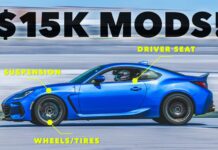 Subaru BRZ: випробування на трасі – модифікації за 15 000 доларів США принесли результати