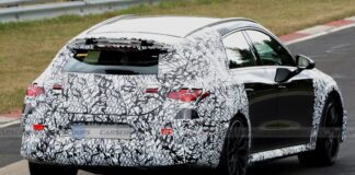 Mercedes-AMG готовит высокопроизводительный электрический CLA Shooting Brake