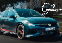 VW Golf GTI Edition 50 повертає рекорд переднього приводу на Нюрбургрингу