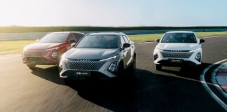 Chery C5 Hibrida Mendarat